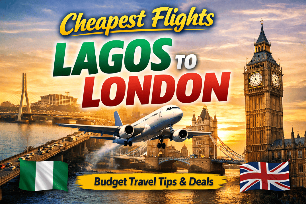 cheapest flights lagos to london