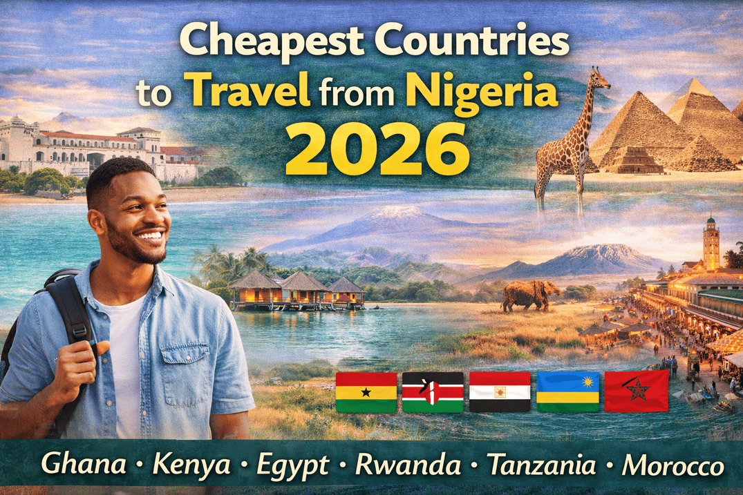 cheapest country to travel from nigeria 2026